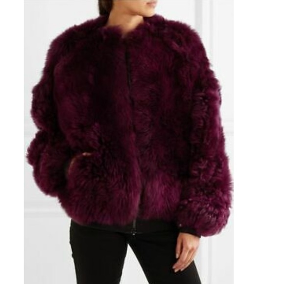 NWOT Tom Ford lamb fur chubby bomber jacket - Picture 2 of 9